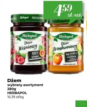 Społem Herbapol Dżem wiśniowy o obniżonej zawartości cukru 280 g oferta