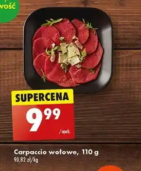 Biedronka Carpaccio wołowe oferta