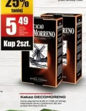 Supeco DecoMorreno Kakao o obniżonej zawartości tłuszczu 150 g oferta
