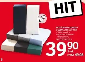 Selgros Prześcieradło z gumką oferta