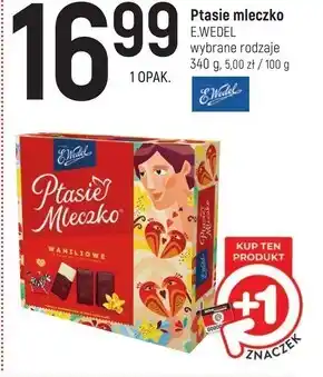Intermarche E. Wedel Ptasie Mleczko waniliowe 360 g oferta