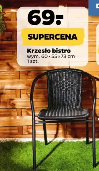 Netto Krzesło bistro wym. 60x55x73 cm oferta