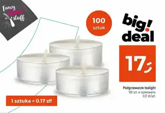 Dealz Podgrzewacze tealight 100 szt. oferta