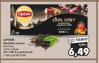 Kaufland LIPTON Herbata czarna 25x 1,28g oferta