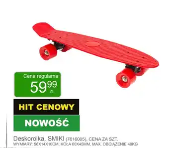 Smyk Deskorolka Smiki oferta