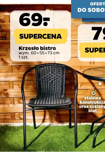 Netto Krzesło bistro oferta