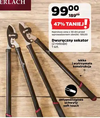 Netto Dwuręczny sekator oferta