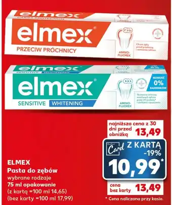 Kaufland Pasta do zębów Elmex oferta