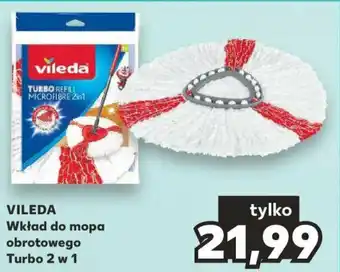 Kaufland VILEDA Wkład do mopa obrotowego Turbo 2 w 1 oferta