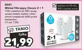 Kaufland DAFI Wkład filtrujący Classic 2 + 1 oferta