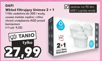 Kaufland DAFI Wkład filtrujący Unimax 2 + 1 oferta