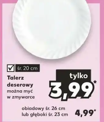 Kaufland Talerz deserowy oferta