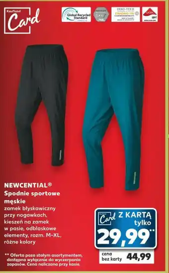 Kaufland NEWCENTIAL Spodnie sportowe męskie oferta