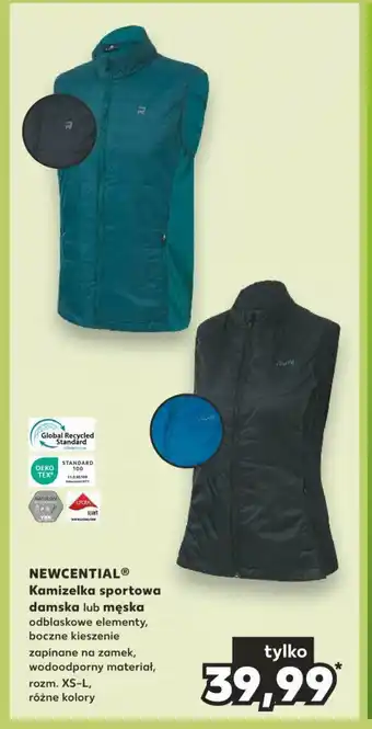 NEWCENTIAL Kamizelka sportowa damska lub męska odblaskowe element