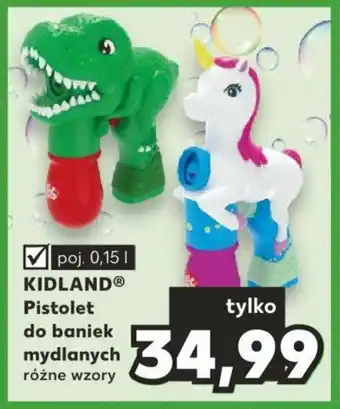 Kaufland KIDLAND Pistolet do baniek mydlanych oferta