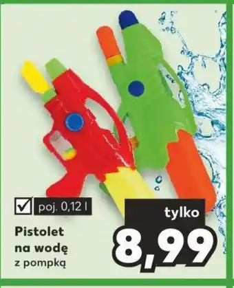 Kaufland Pistolet na wodę 0,12l oferta