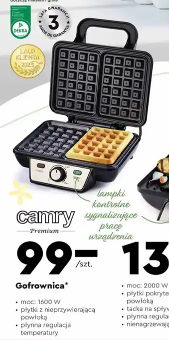 Biedronka Camry Gofrownica oferta