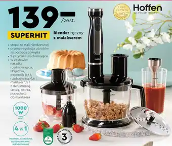 Biedronka Hoffen Blender ręczny oferta