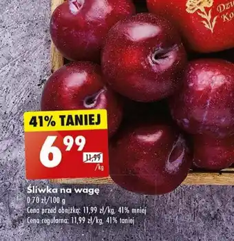 Biedronka Śliwka na wagę 1 kg oferta