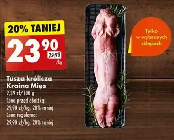 Biedronka Tusza królicza Kraina Mięs 1 kg oferta