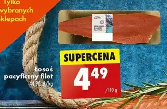 Biedronka Łosoś pacyficzny filet 100 g oferta