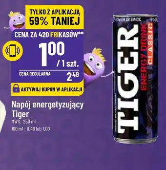 Polomarket Napój energetyzujący Tiger MWS 250ml oferta