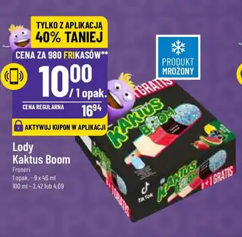 Polomarket Lody Kaktus Boom Froneri 9x46ml oferta