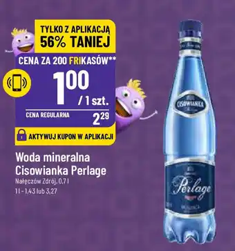 Polomarket Woda mineralna Cisowianka Perlage Nałęczów Zdrój 0,7l oferta