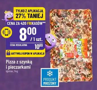 Polomarket Pizza z szynką i pieczarkami Iglotex 1 kg oferta
