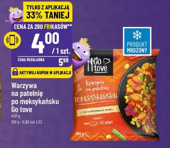 Polomarket Warzywa na patelnię po meksykańsku Go tove 450g oferta