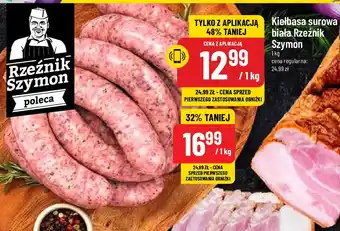 Polomarket Kiełbasa surowa biała Rzeźnik Szymon 1kg oferta