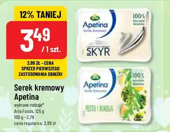Serek kremowy Apetina Arla Foods 125 g