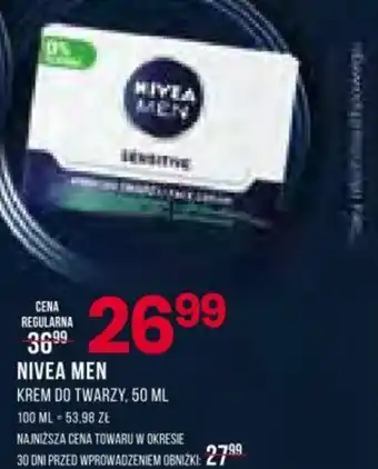 Drogerie Natura NIVEA MEN KREM DO TWARZY, 50 ML oferta