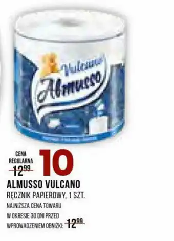 Drogerie Natura ALMUSSO VULCANO RĘCZNIK PAPIEROWY oferta