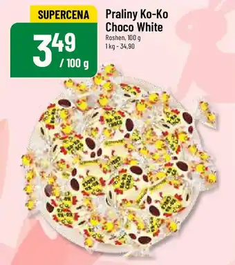 Polomarket Praliny Ko-Ko Choco White Roshen, 100 g oferta