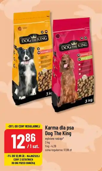 Polomarket Karma dla psa Dog The King 3kg oferta