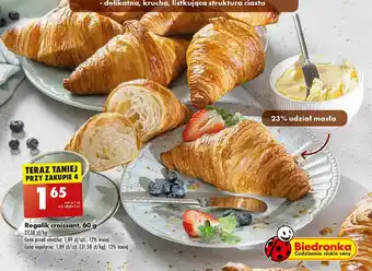 Biedronka Rogalik croissant, 60 g oferta