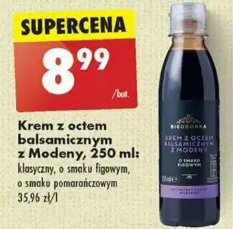 Biedronka Krem z octem balsamicznym z Modeny, 250 ml oferta