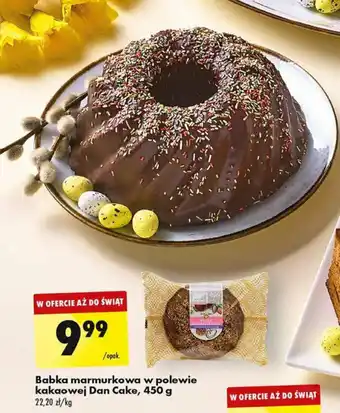 Biedronka Babka marmurkowa w polewie kakaowej Dan Cake 450 g oferta