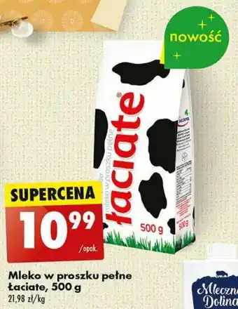 Biedronka Mleko w proszku pełne Łaciate, 500 g oferta