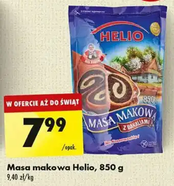 Biedronka Masa makowa Helio, 850 g oferta