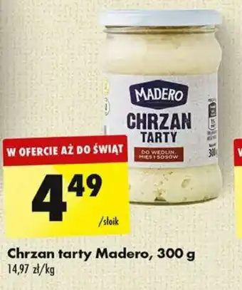 Chrzan tarty Madero, 300 g