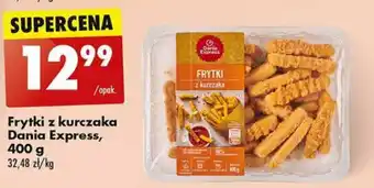 Biedronka Frytki z kurczaka Dania Express, 400 g oferta