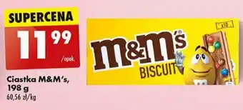 Biedronka Ciastka M&M's, 198 g oferta
