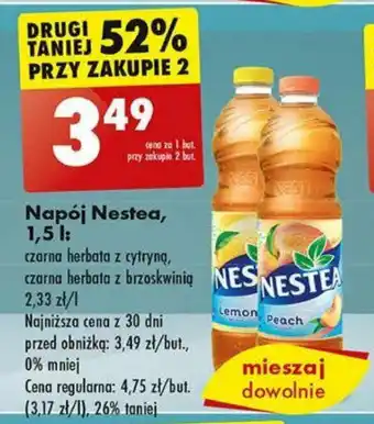 Biedronka Napój Nestea, 1,5 l oferta