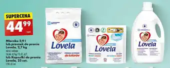 Biedronka Mleczko 2,9 l / Proszek do prania Lovela, 2,7 kg / Kapsułki do prania Lovela, 23 szt. oferta