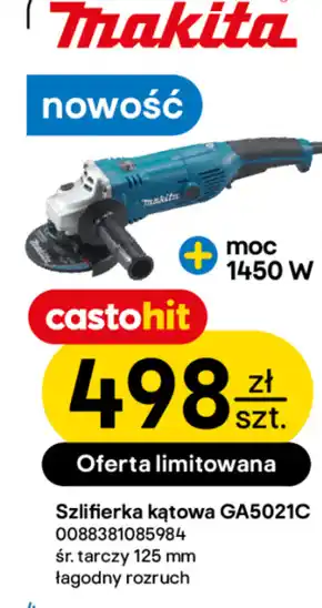 Castorama Szlifierka kątowa Makita oferta