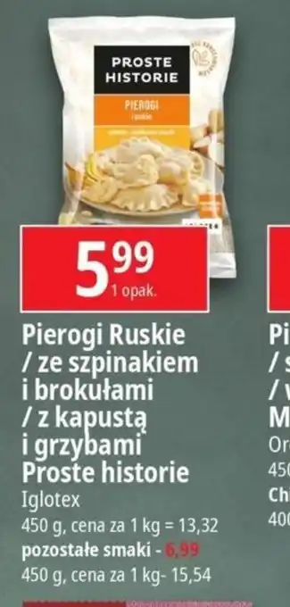 E.Leclerc Iglotex Pierogi Ruskie 450g oferta
