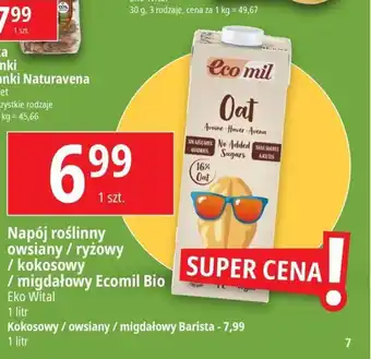 E.Leclerc Eko Wital Napój roślinny owsiany 1l oferta