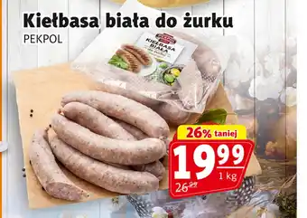 Prim Market PEKPOL KIEŁBASA BIAŁA do żurku 1kg oferta